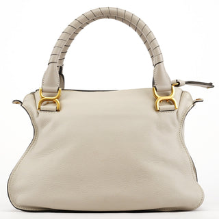 Chloe Grey Leather Marcie 2-Way Bag