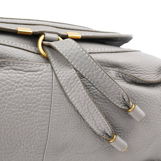 Chloe Grey Leather Marcie 2-Way Bag