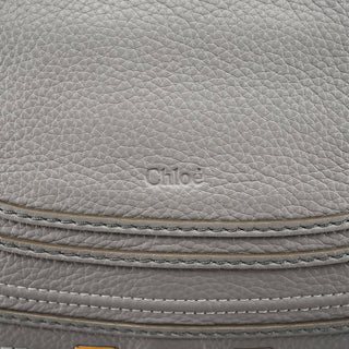 Chloe Grey Leather Marcie 2-Way Bag