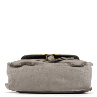 Chloe Grey Leather Marcie 2-Way Bag