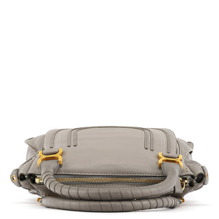 Chloe Grey Leather Marcie 2-Way Bag