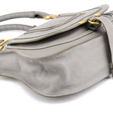 Chloé Grey Leather Marcie 2-Way Bag
