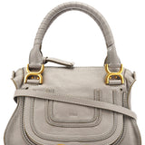 Chloé Grey Leather Marcie 2-Way Bag