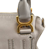 Chloe Grey Leather Marcie 2-Way Shoulder Bag