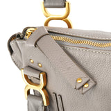 Chloe Grey Leather Marcie 2-Way Shoulder Bag