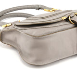 Chloe Grey Leather Marcie 2-Way Shoulder Bag