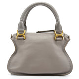 Chloe Grey Leather Marcie 2-Way Shoulder Bag