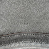 Chloe Grey Leather Paraty 2-Way Bag