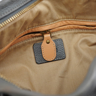 Chloe Grey Leather Paraty 2-Way Bag