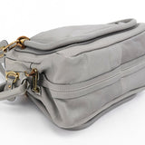 Chloe Grey Leather Paraty 2-Way Bag