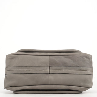 Chloe Grey Leather Paraty 2-Way Bag