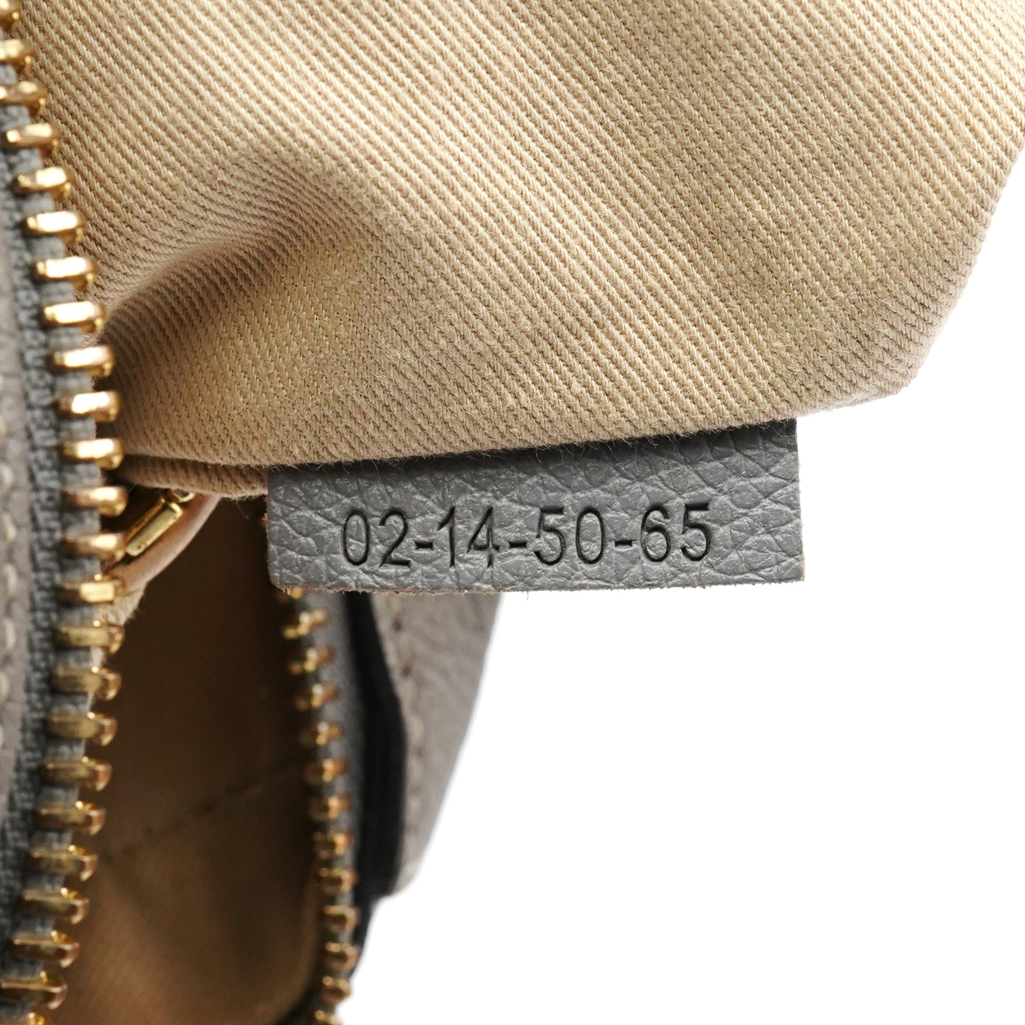 Chloe Grey Leather Paraty 2-Way Bag