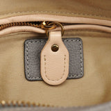 Chloe Grey Leather Paraty 2-Way Bag