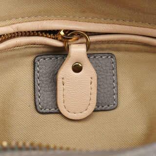 Chloe Grey Leather Paraty 2-Way Bag