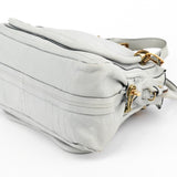 Chloe Grey Leather Paraty 2-Way Bag