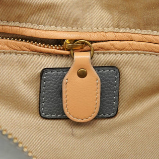 Chloe Grey Leather Paraty 2-Way Bag