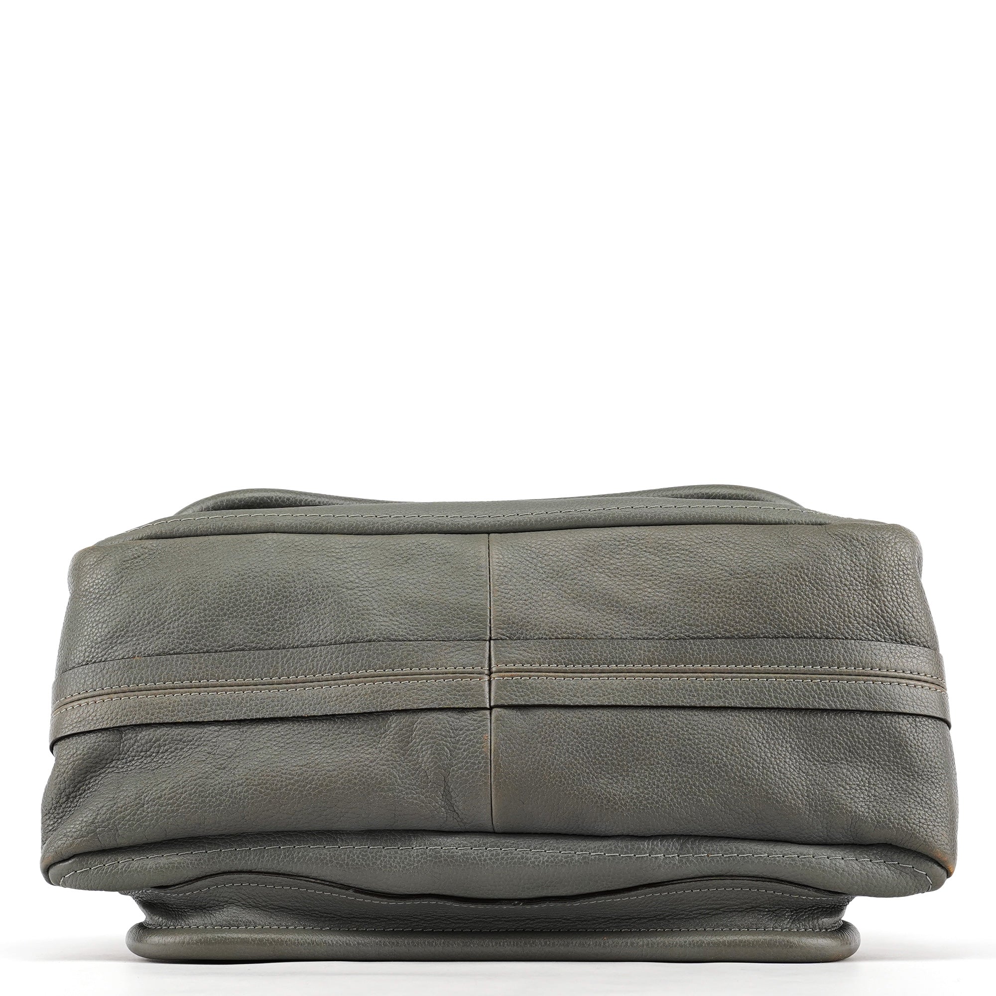 Chloé Paraty 2-Way Tasche aus grauem Leder