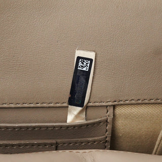 Chloe Grey Leather Suede Roy 2-Way Bag