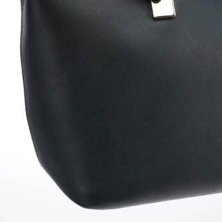 Chloe Grey Navy Leather Bailey 2-Way Bag