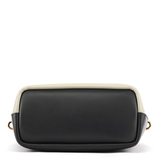 Chloe Grey Navy Leather Bailey 2-Way Bag