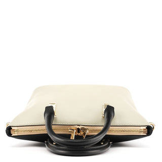 Chloe Grey Navy Leather Bailey 2-Way Bag