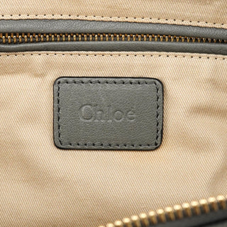 Chloé Grey Studded Leather Marcie 2-Way Bag
