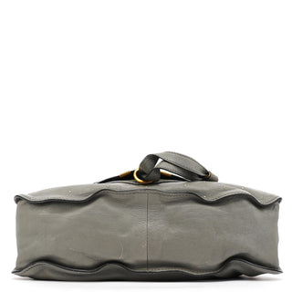Chloé Grey Studded Leather Marcie 2-Way Bag