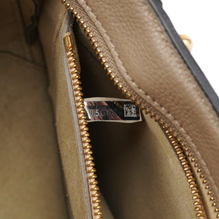 Chloe Grey Suede Leather Pixie 2-Way Bag