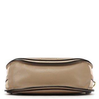 Chloe Grey Suede Leather Pixie 2-Way Bag