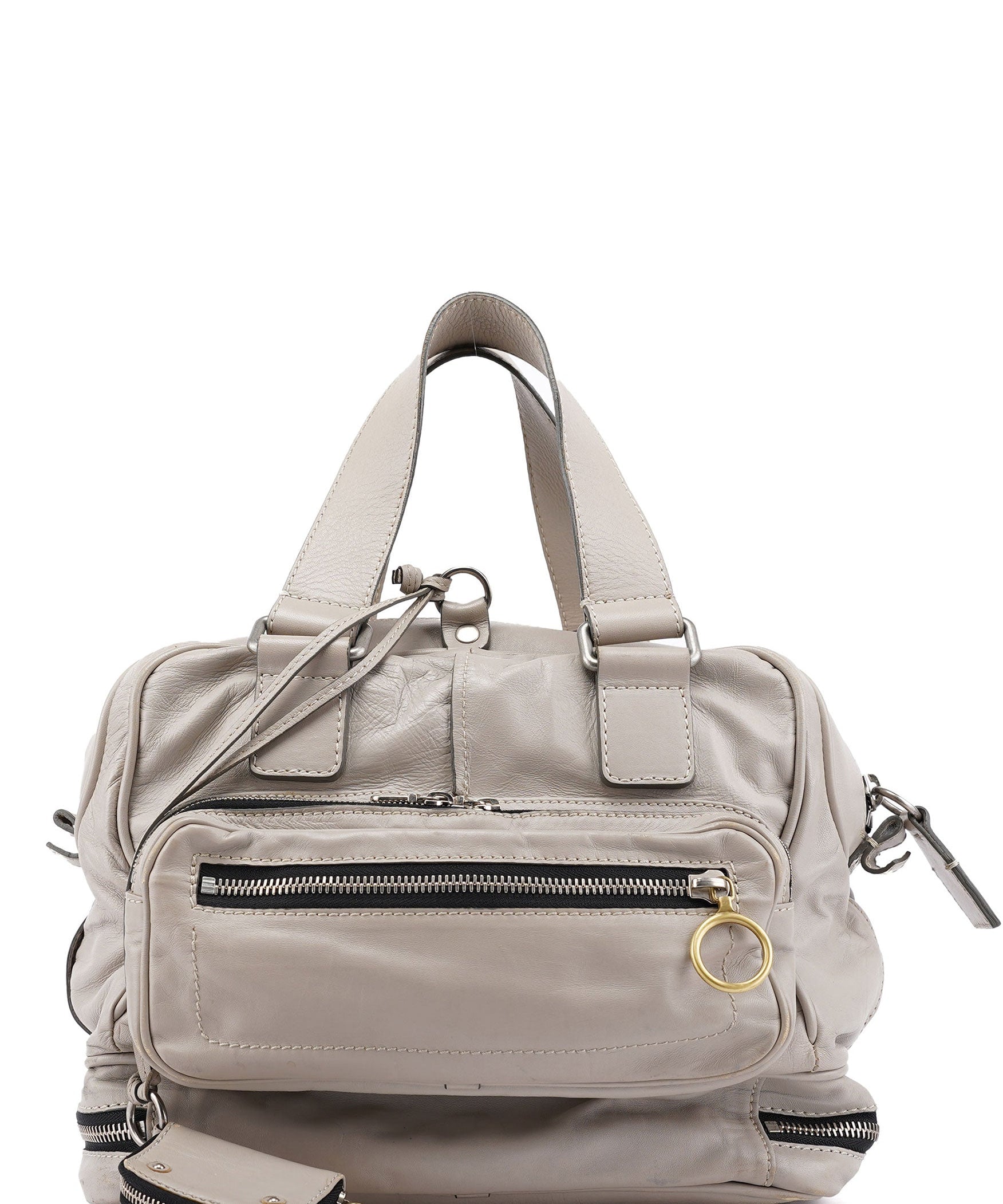 Chloé Ivory Calfskin Betty Tote Bag
