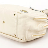 Chloe Ivory Leather Bay Tote Bag