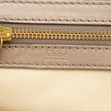 Chloe Ivory Leather Bay Tote Bag
