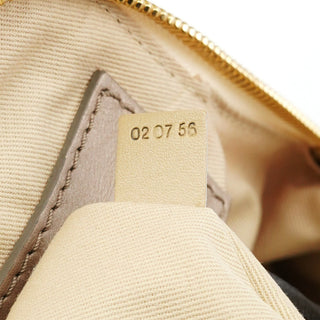 Chloe Ivory Leather Bay Tote Bag