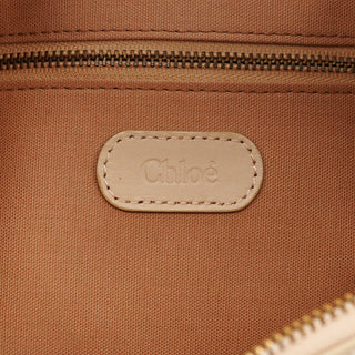Chloé Ivory Leather C Buckle Shoulder Bag