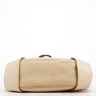 Chloé Ivory Leather C Buckle Shoulder Bag