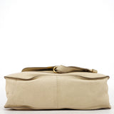 Chloé Sac deux portés Marcie en cuir ivoire