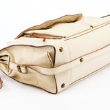 Chloe Ivory Leather Tracy Tote Bag