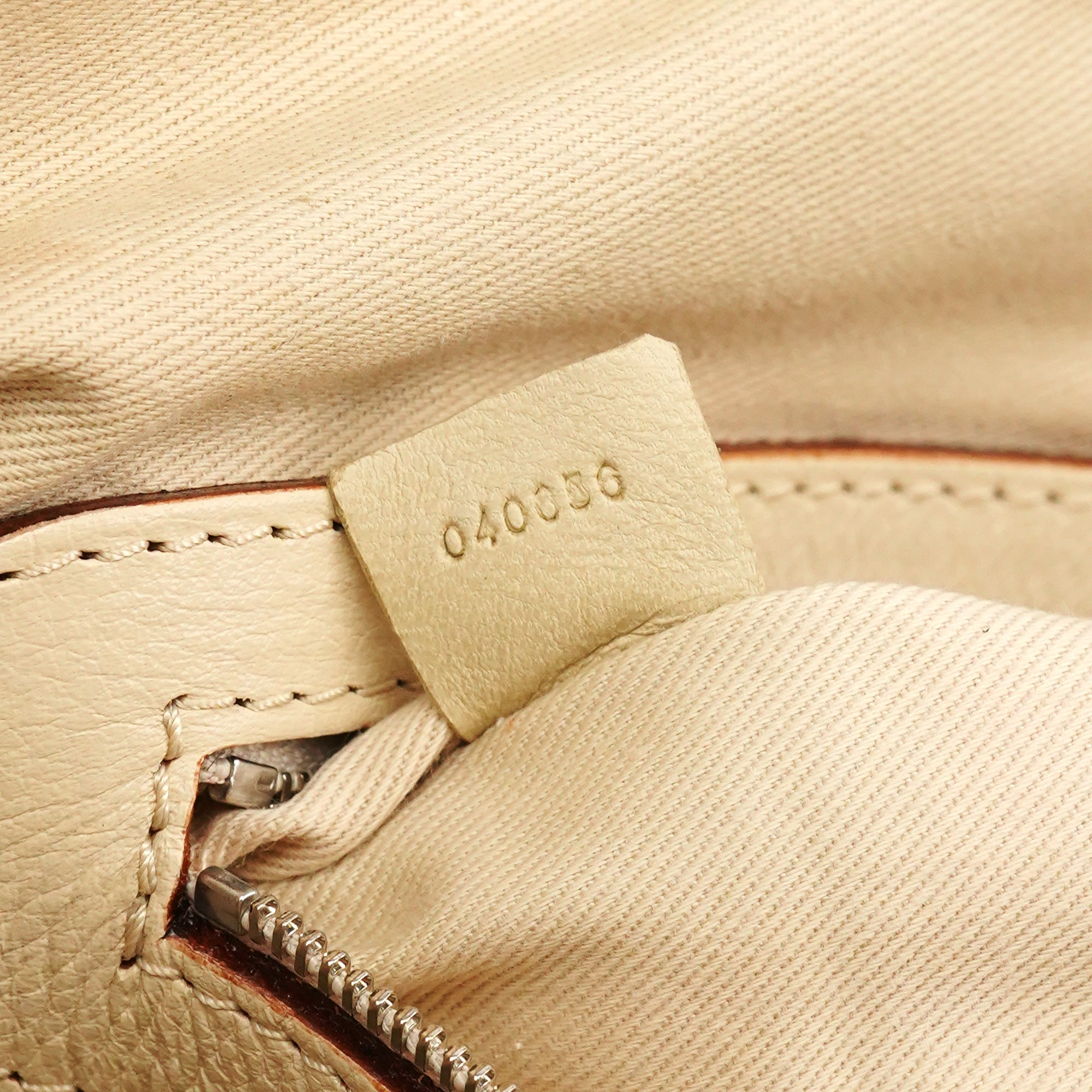Chloe Ivory Leather Tracy Tote Bag
