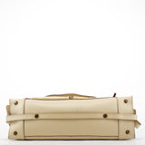 Chloe Ivory Leather Tracy Tote Bag