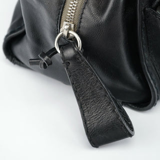 Chloé Large Black Leather Edith Tote Bag