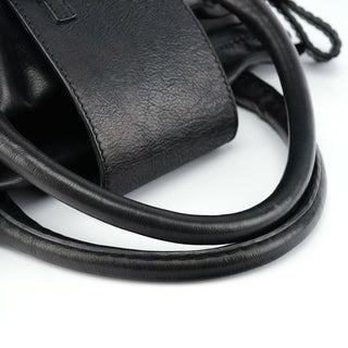 Chloé Large Black Leather Edith Tote Bag