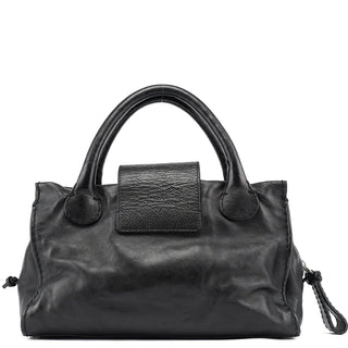 Chloé Large Black Leather Edith Tote Bag