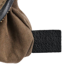Chloe Large Black Leather Marcie Shoulder Bag