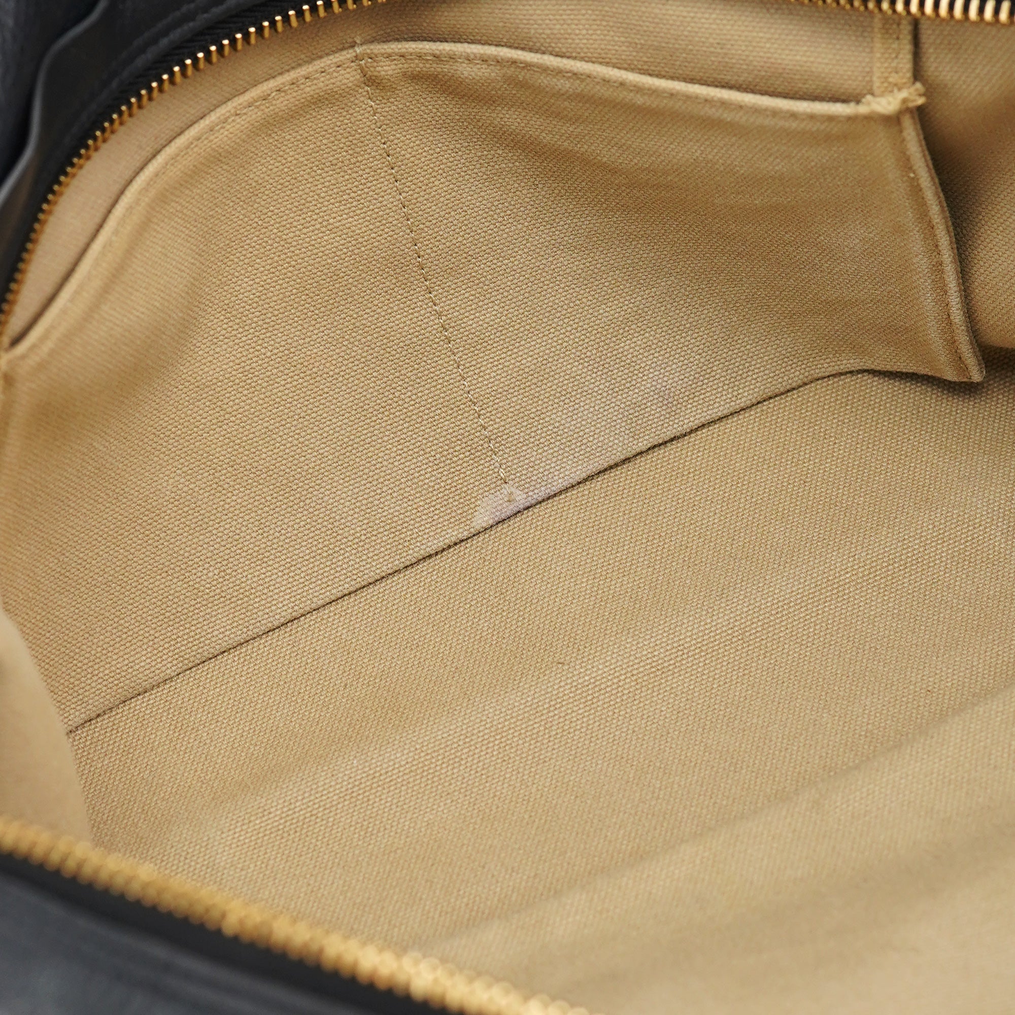 Chloé Large Black Leather Tote Bag