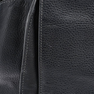 Chloé Large Black Leather Tote Bag