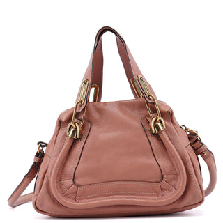 Chloé Leather Paraty 2-Way Shoulder Bag