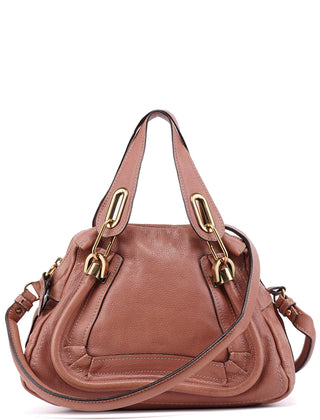 Chloé Leather Paraty 2-Way Shoulder Bag