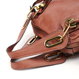 Chloé Leather Paraty 2-Way Shoulder Bag