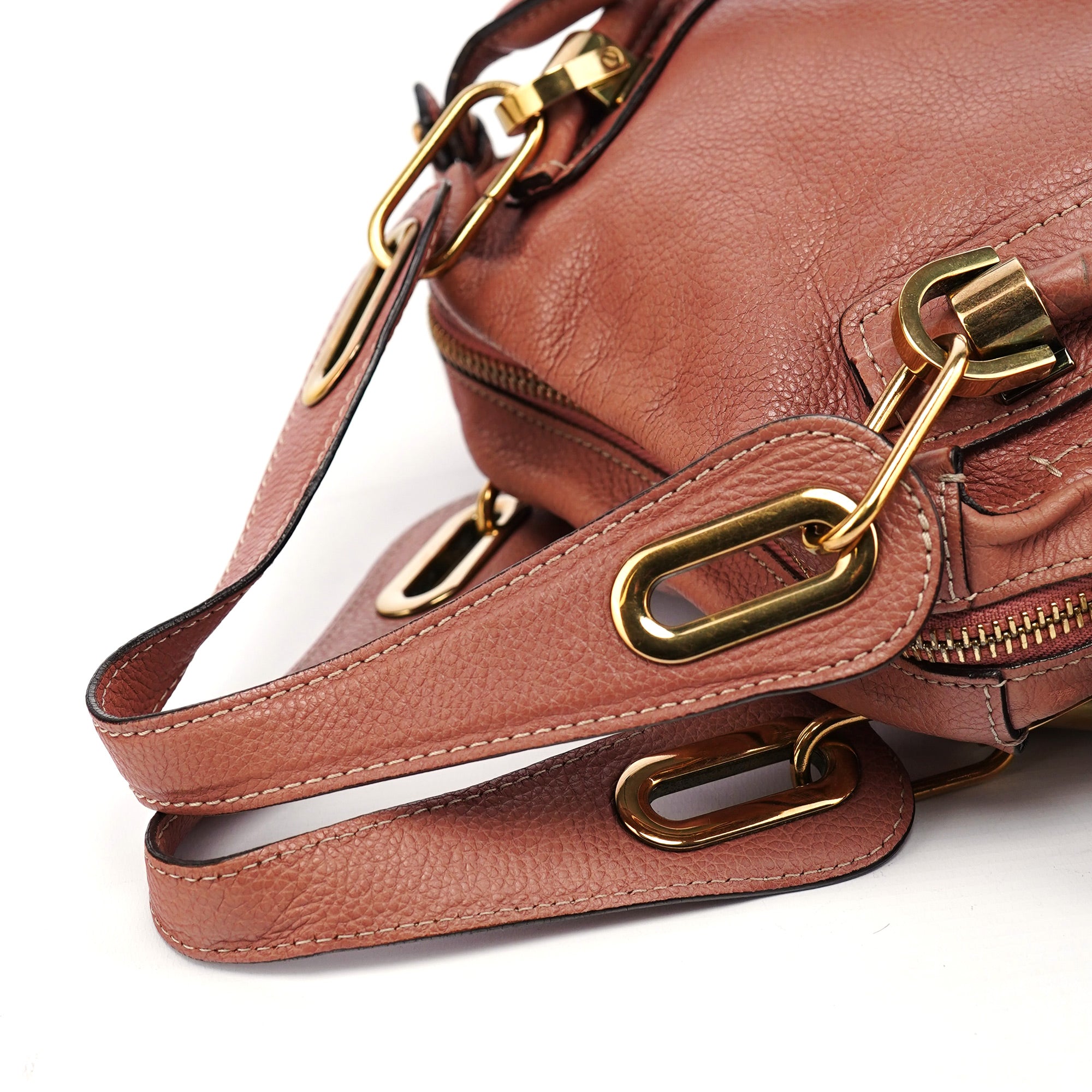 Chloé Leather Paraty 2-Way Shoulder Bag