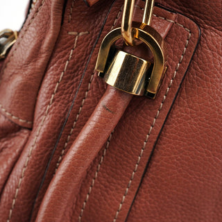 Chloé Leather Paraty 2-Way Shoulder Bag